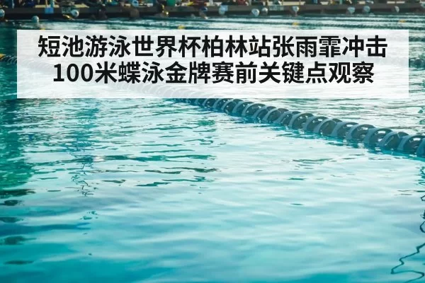 短池游泳世界杯柏林站张雨霏冲击100米蝶泳金牌赛前关键点观察